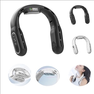 Folding Neck Hanging Fan Portable Digital Outdoor Fan